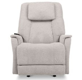 Zecliner Model 3+ Ceramic Gray Performance Fabric Zero Gravity Power Lift Sleep Recliner with USB Charging and LED
