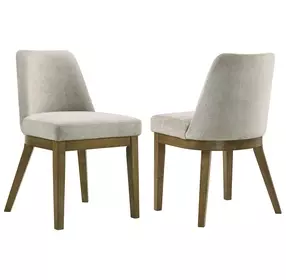 Castlewood Light Tan Upholstered Side Chair Set Of 2