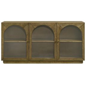 Castlewood Brown Oak 71" Sideboard