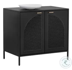 Aziza Black Nightstand