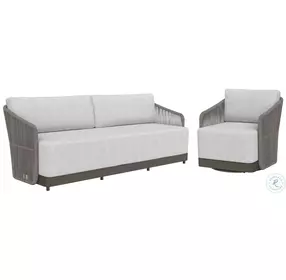 Aberdeen Light Gray Grace Bay Outdoor Living Room Set