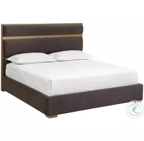 Reign Meg Ash King Upholstered Platform Bed