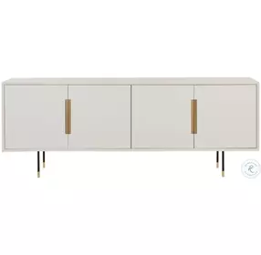 Danbury Cream And Black Sideboard