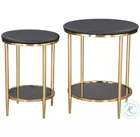 Koper Black Coffee Table Set