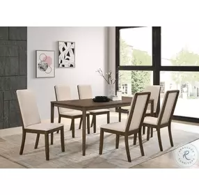 Wethersfield Medium Walnut Dining Room Set