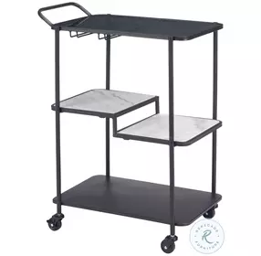 Constanza Black Bar Cart