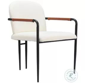 Sibu Cream Performance Fabric Dining Chair