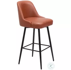 Keppel Brown Swivel Bar Stool