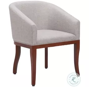 Serasa Gray Performance Fabric Dining Chair