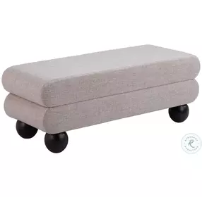 Davao Gray Performance Fabric Bench