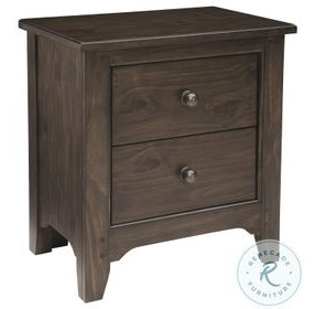 Taylor River Rock 2 Drawer Nightstand