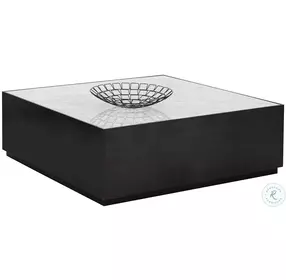 Selah White And Black Coffee Table