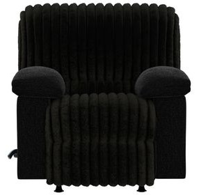 Comet Black Rocker Recliner