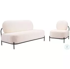 Arendal Vanilla Living Room Set