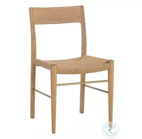 Jarrah Light Oak Dining Chair Set of 2