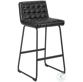 Pago Black Bar Stool Set Of 2