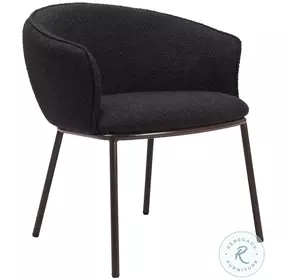 Essen Black And Bronze Dining Chair
