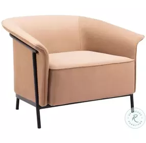 Burry Tan Accent Chair