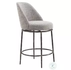 Nordhavn Gray Swivel Counter Height Stool