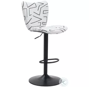 Elevate White Bar Stool Set Of 2