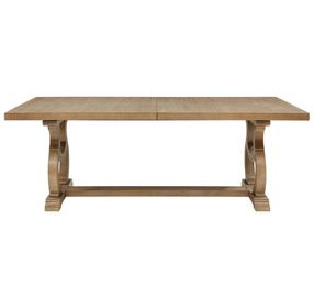 Brockway Barley Brown Extendable Rectangular Dining Table