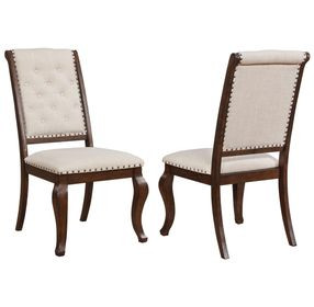 Brockway Antique Java Dining Chair Set of 2