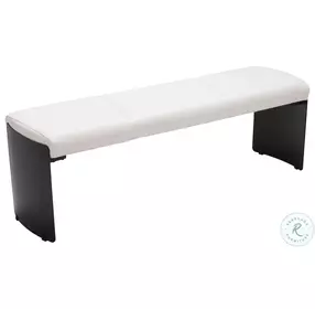 Mur White Bench
