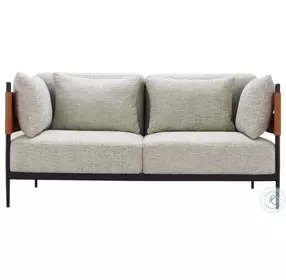 Stirbe Gray 57" Loveseat
