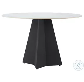 Izar White Dining Table