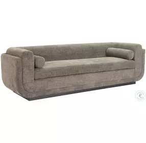 Sereneu Green Tweed Sofa