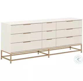 Rebel Cream And Champagne Gold Dresser