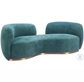 Jamela Teal Sofa