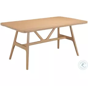 Rovina Natural Rectangular Dining Table