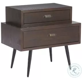 Mechy Brown Side Table