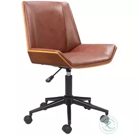 Maker Brown Adjustable Office Chair