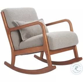 Hady Gray Rocking Chair