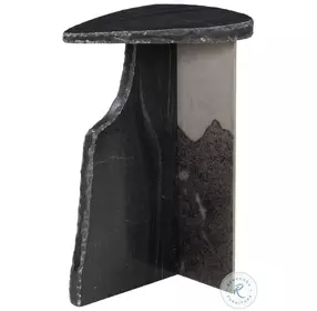 Surya Black Side Table