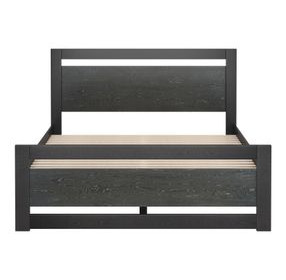 Repos Black Queen Panel Bed
