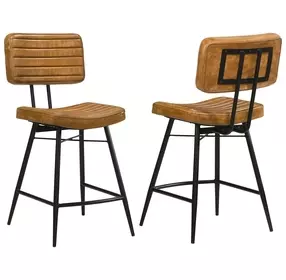 Partridge Camel Counter Height Stool Set of 2