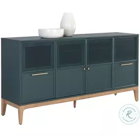 Ellandria Teal And Light Wash Sideboard