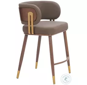 Brew Brown Counter Height Stool