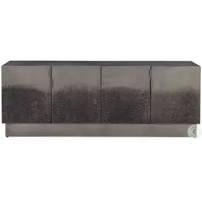 Caddo Black And Antique Nickel Sideboard