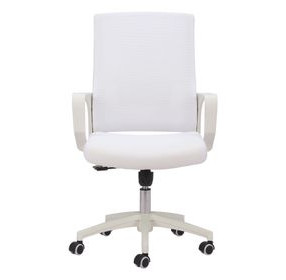 Jett White Low Back Office Chair
