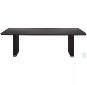 Kalla Charcoal And Natural Rectangular Dining Table