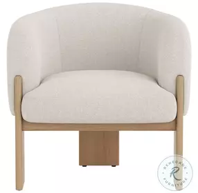 Trine Dove Cream Lounge Chair