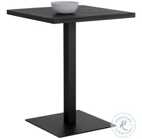 Merano Black Outdoor Bar Table