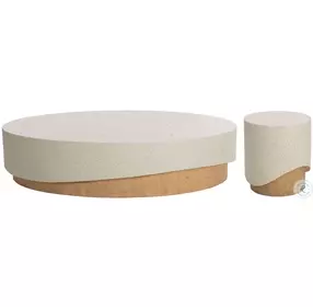 Patras Cream Outdoor Occasional Table Set