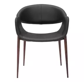 Limay Black Upholstered Dining Chair Set of 2