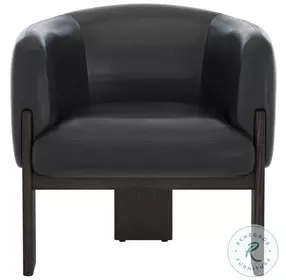 Trine Vintage Black Night Lounge Chair