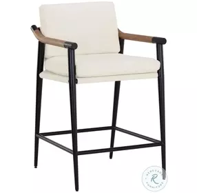 Meadow Heather Ivory Counter Height Stool